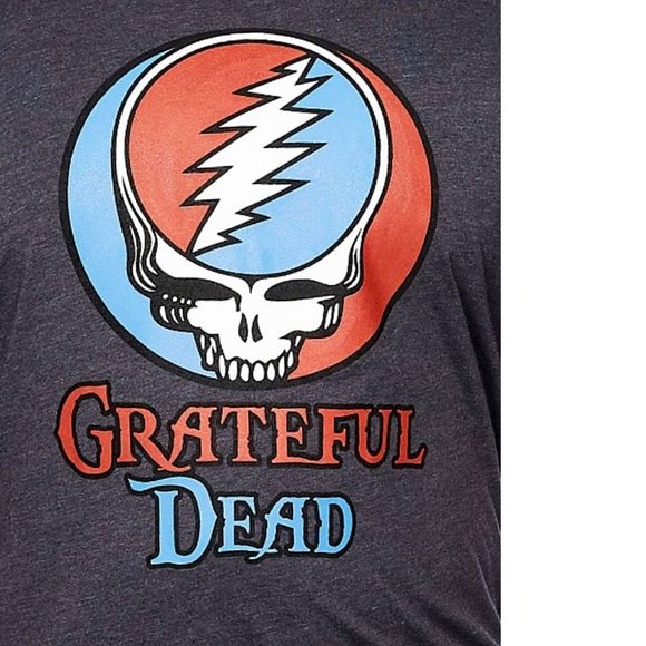 Grateful Dead Steal Your Face jam rock Official T-Shirt XLT B&T NWT - Picture 2 of 2